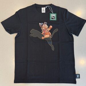 Puma x Monster Hunter 20th Anniversary collection Black T-Shirt